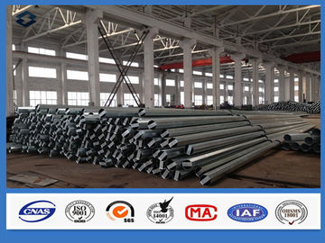 25FT Q355 स्टील सामग्री जस्ती इलेक्ट्रिक पावर स्टील के खंभे: