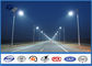 वेल्डिंग बीएस5135 6 मीटर पार्किंग लोट लाइट ध्रुव 235 एमपीए न्यूनतम यील्ड तनाव सड़क प्रकाश पोस्ट